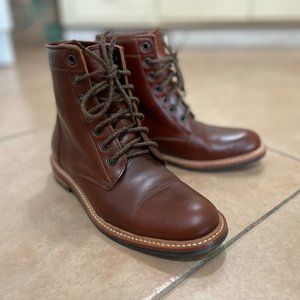 Nisolo All-Weather Amalia Boot, Brandy, Size 6.5